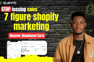 setup shopify sales funnel shopify klaviyo email marketing for ecommerce store
