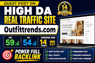 publish a exclusive guest post on real high traffic site