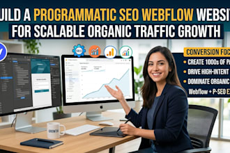 build a programmatic SEO webflow website for scalable organic traffic growth