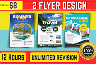 create professional flyer for your brand