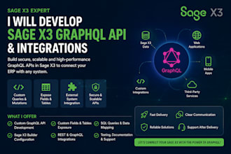 create custom graphql apis in sage x3