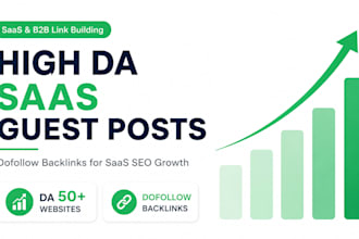 do saas link building, saas backlinks and b2b saas guest posts for SEO growth