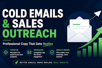 write cold emails and sales outreach messages for your business