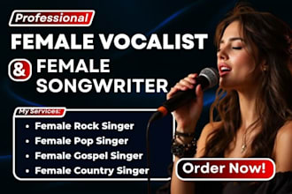 sing female alternative rock singer, indie rock vocalist, female rock singer