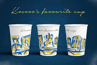 do unique paper coffee cup, paper cup, ice cream cups design