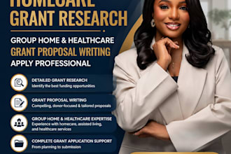 do homecare grant research, group home healthcare grant proposal writing