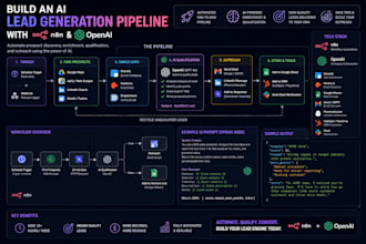 build an ai lead generation pipeline with n8n and openai