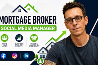 mortgage broker social media manager, lead generation, mortgage marketing