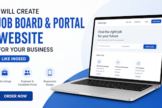 create a job board, hiring portal, or recruitment website like indeed
