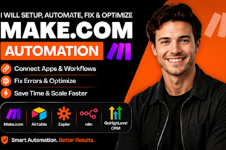 setup make com automation fix makecom workflow airtable zapier n8n gohighlevel