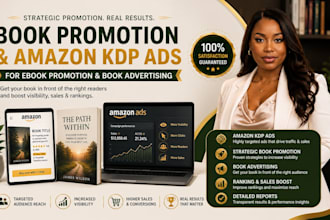 do book promotion,  amazon kdp ads for ebook promotion and book advertising