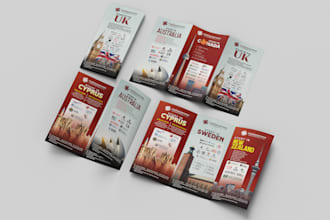 do any brochure and flyers for marketing purposes