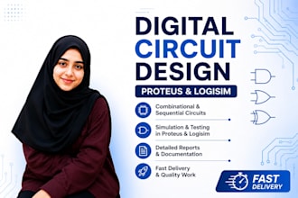 design and simulate digital logic circuits