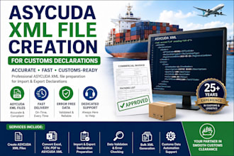 help automate part of the process of making customs declarations in asycuda