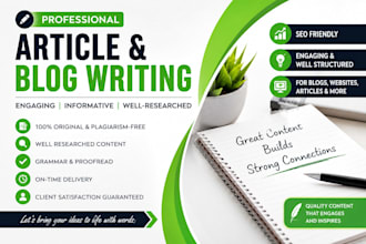 engaging blog post and articles