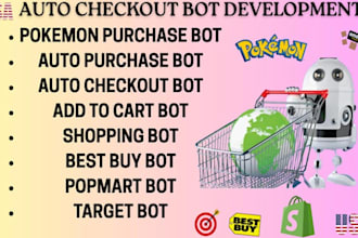 do auto purchase bot, auto checkout bot, auto buying bot, lazada bot, amazon bot