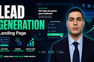 build a high converting lead generation landing page for your business