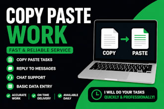 do copy paste work and reply to messages quickly