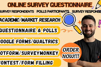 recruit survey respondents or poll participants to fill online survey polls