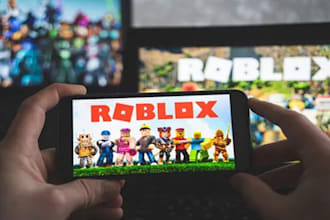 do roblox full game creation, roblox full game development, roblox vfx, gui, sfx