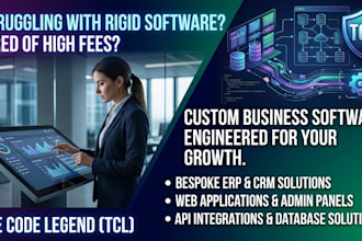 develop premium custom business software and enterprise web applications