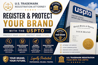protect your brand with US trademark registration and uspto filing