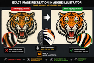 recreate your low resolution images in 300dpi