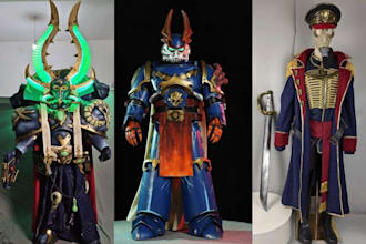 3dcosplay creation evafoam fabric anime cosplay armor props 3d mask helmet sword