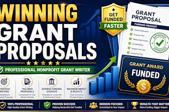 write a winning nonprofit grant proposal for funding