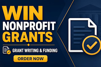 write a winning nonprofit grant proposal and grant research