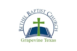 create custom modern church, religious, ministry and catholic school logo design