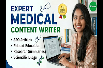 do medical content writing and translation