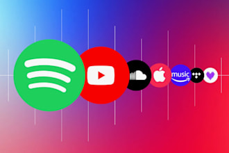 create spotify streaming bot, amazon music bot, tidal bot, deezer bot, music bot