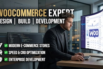 design modern woocommerce website or woocommerce developer expert