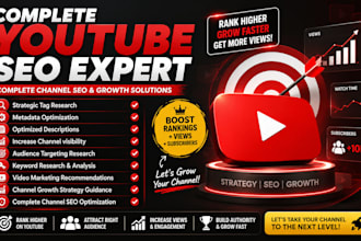improve your youtube video rankings with professional SEO