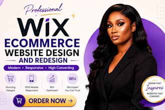 design wix ecommerce website wix website wix redesign wix website design wix seo