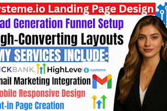 system io lead page lead generate funnel, lead capture pages