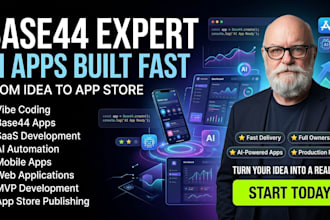 build base44 app base 44 expert, base44 bug fix, base44 web app base44 migration
