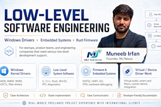 build windows kernel drivers and low level system software