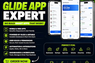be your glide developer for glide apps glide CRM  automation