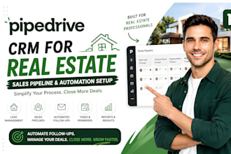 automate real estate leads and follow ups using pipedrive