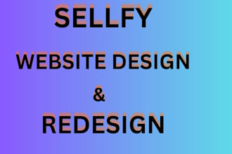 sellfy website design redesign sellfy