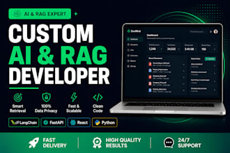 develop custom ai agents and rag systems with langchain
