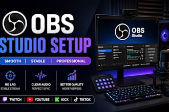 setup obs studio for streamers on twitch youtube and tiktok