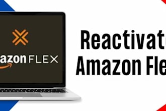reactivate amazon flex and instacart account suspension as per requirement