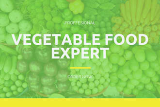 tutor food vegetables preparation and healthy meals
