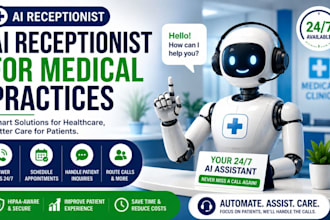 set up a healthcare ai receptionist for calls, scheduling and patient support