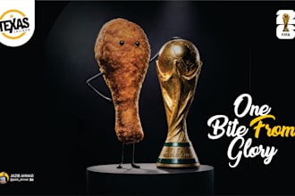 design cinematic sports posters and creative advertising campaigns