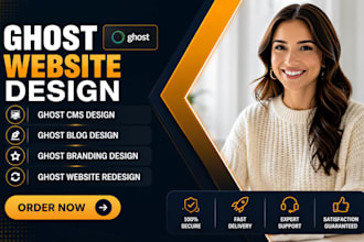 design ghost theme ghost template ghost website design ghost customization
