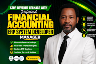develop a financial accounting and management erp system
